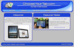 Choose Your Tab Front Page